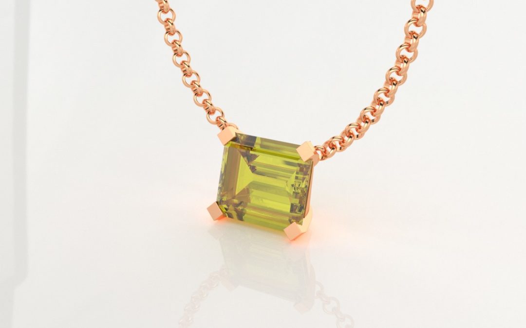 Pendentif Citrine