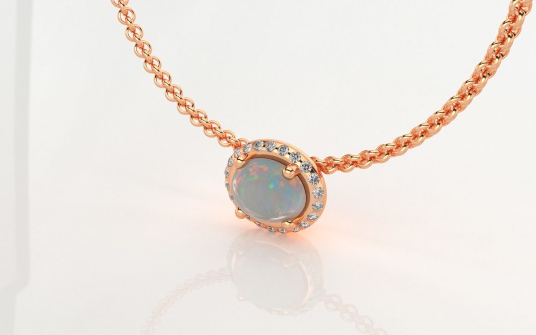 Opal pendant