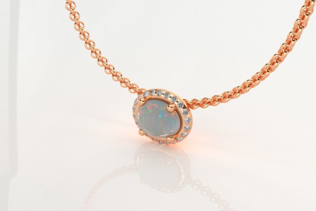 Opal pendant